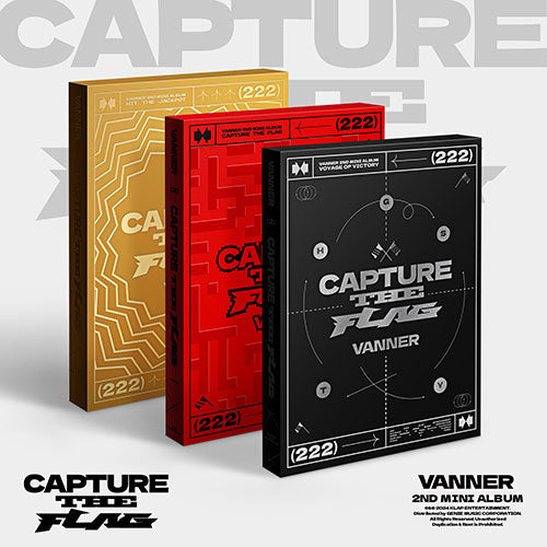 VANNER 2ND MINI ALBUM - CAPTURE THE FLAG - VOYAGE TO VICTORY