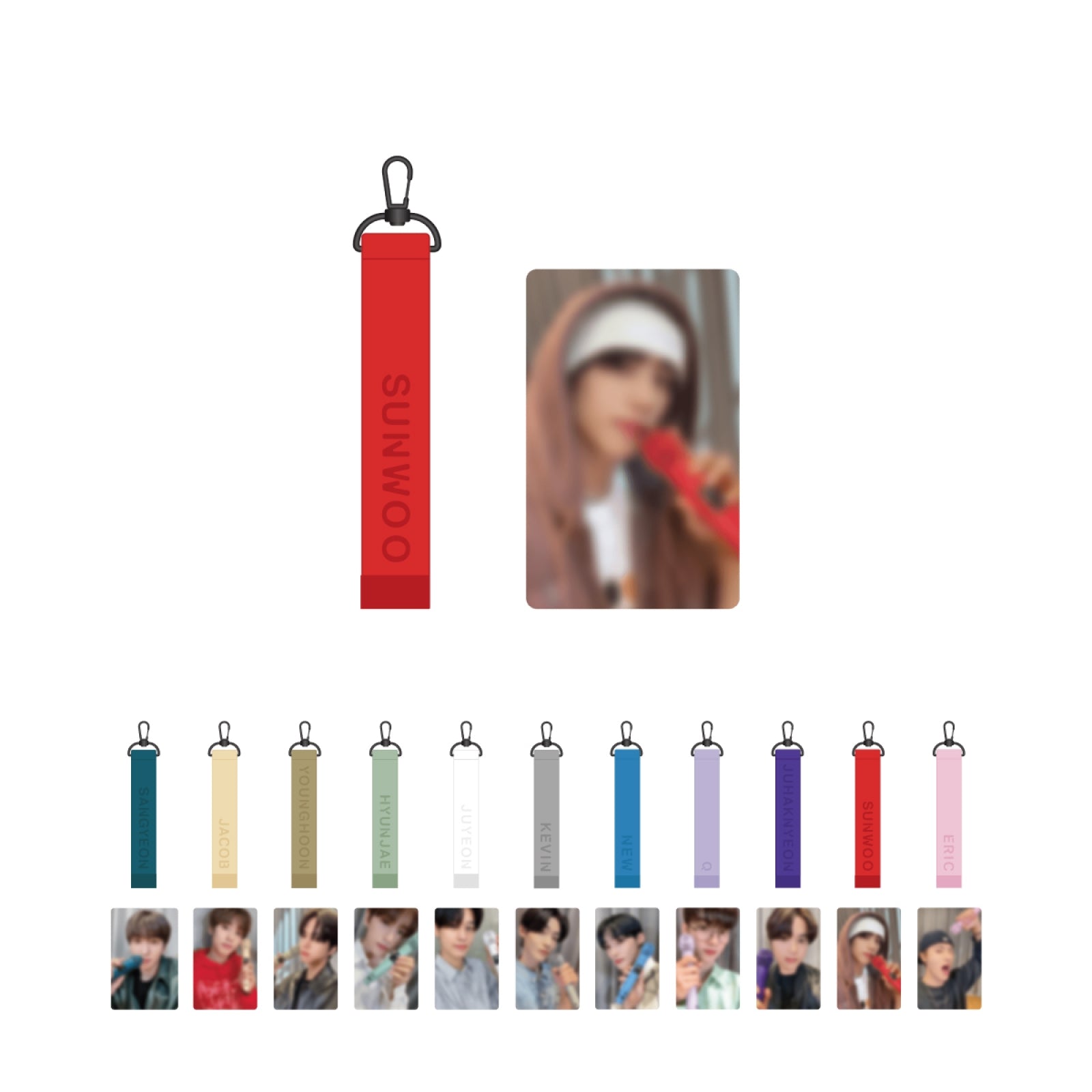 THE BOYZ WORLD TOUR : ZENERATION OFFICIAL MD - 08. STRAP KEY RING