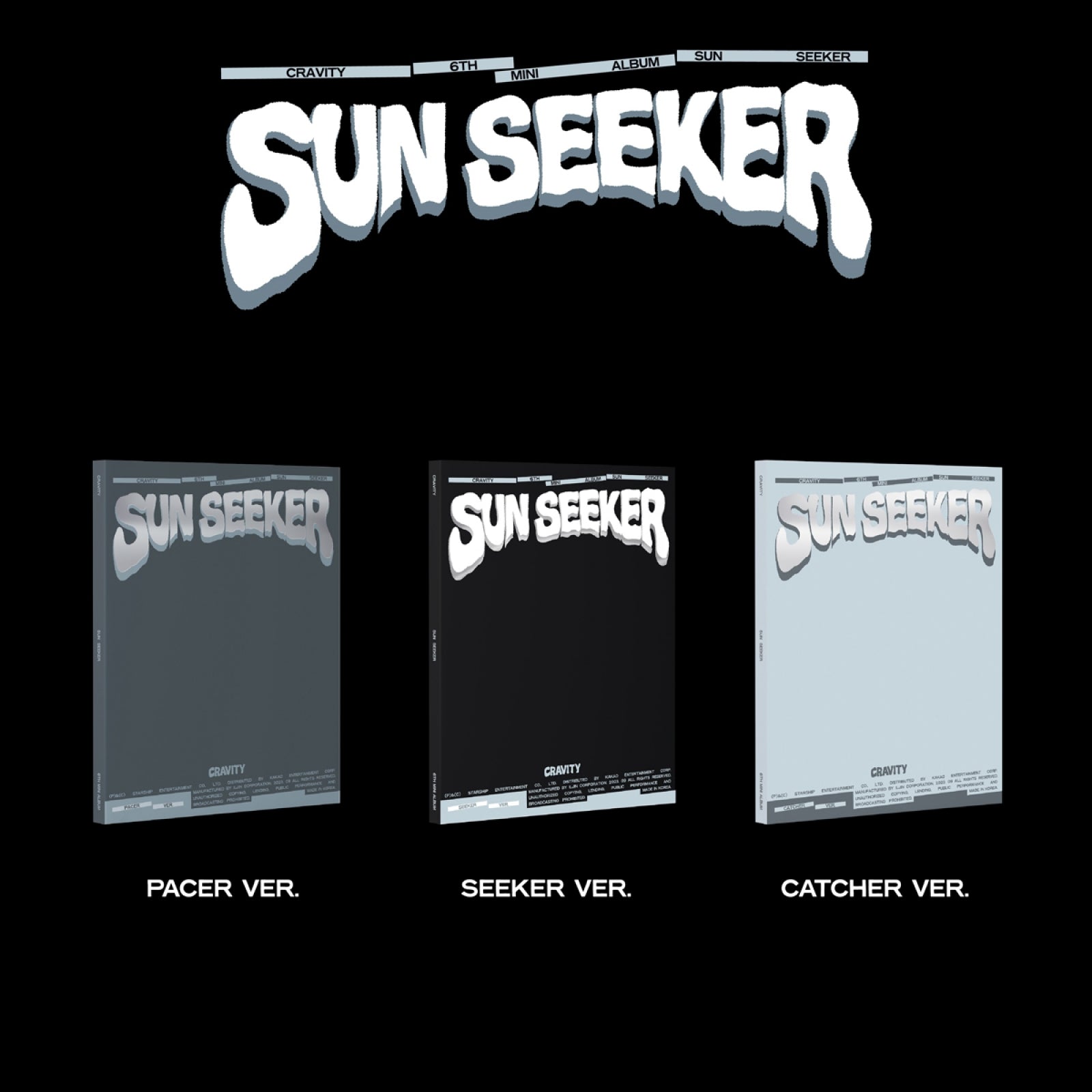 CRAVITY 6TH MINI ALBUM - SUN SEEKER – SubK Shop