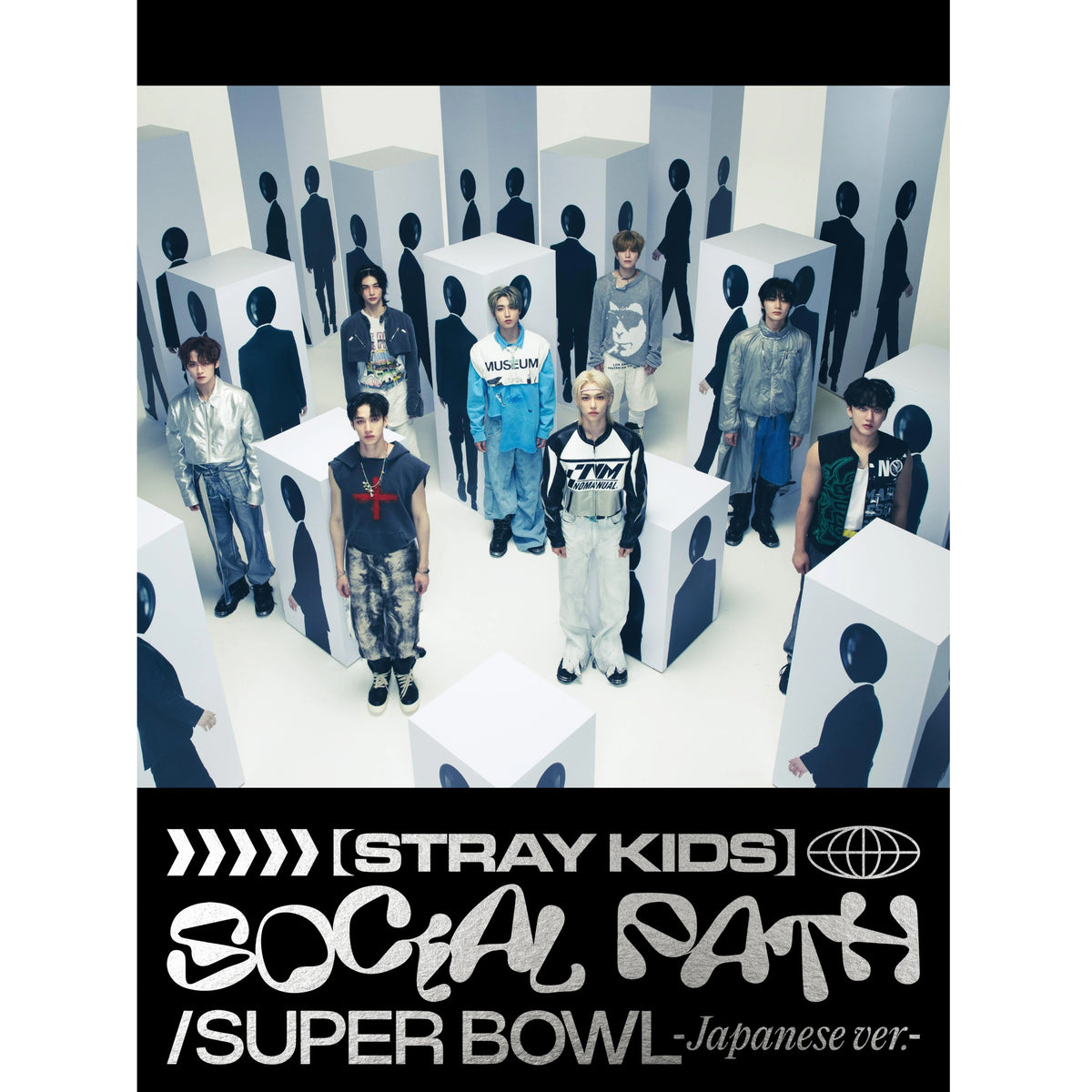 STRAY KIDS JAPAN 1ST EP ALBUM - SOCIAL PATH (FEAT. LISA) / SUPER 