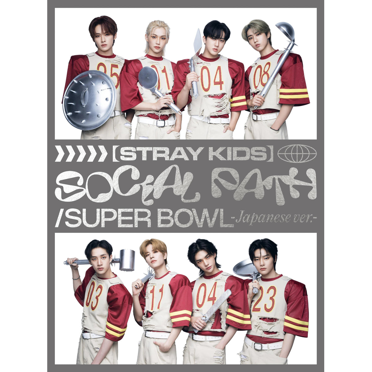 STRAY KIDS JAPAN 1ST EP ALBUM - SOCIAL PATH (FEAT. LISA) / SUPER BOWL –  SubK Shop