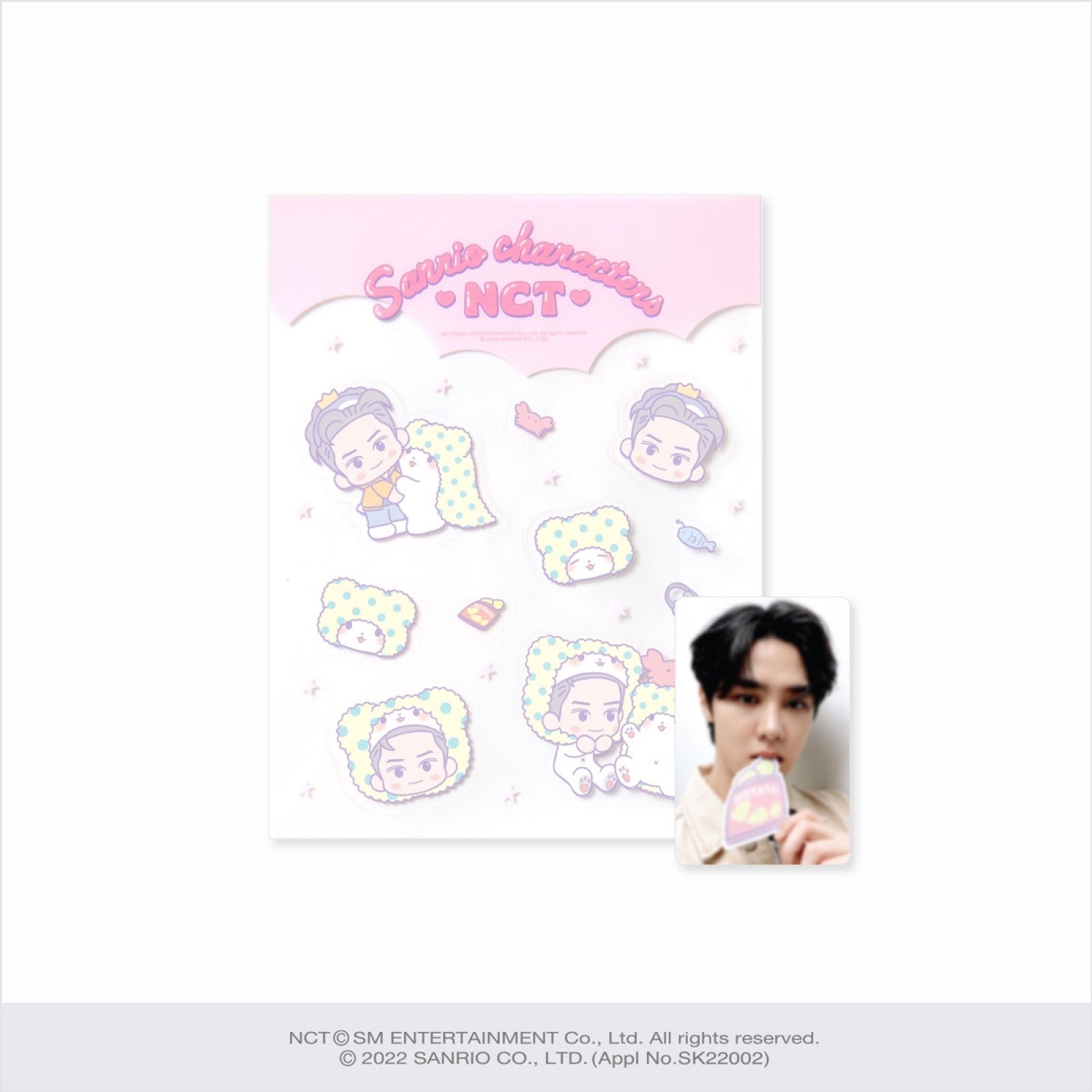 NCT 127 selling Taeyong Sanrio 2 Sticker set