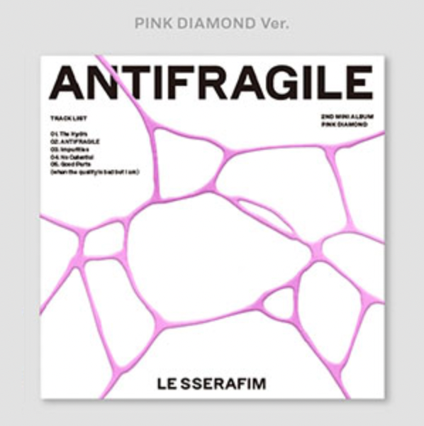 LE SSERAFIM ANTIFRAGILE 2nd Mini Album COMPACT Version CD+Booklet+