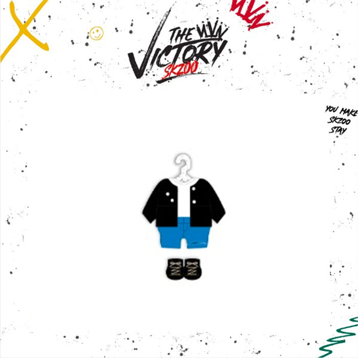 STRAY KIDS X SKZOO 'THE VICTORY' SKZOO MD - 24. SKZOO PLUSH OUTFIT (THE  VICTORY VER.)