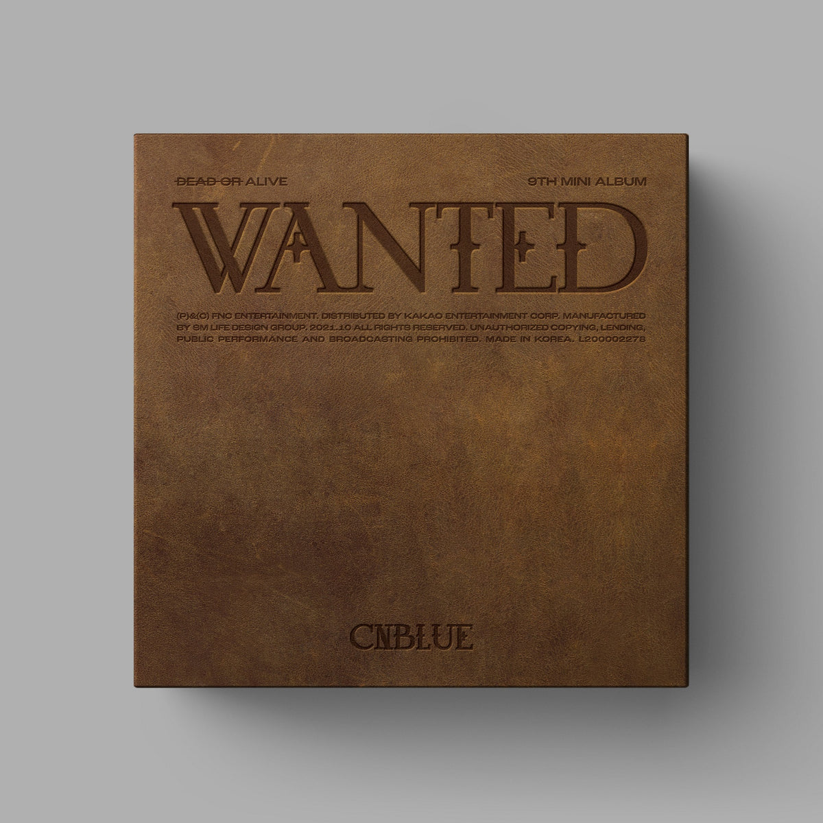 CNBLUE 9TH MINI ALBUM - WANTED