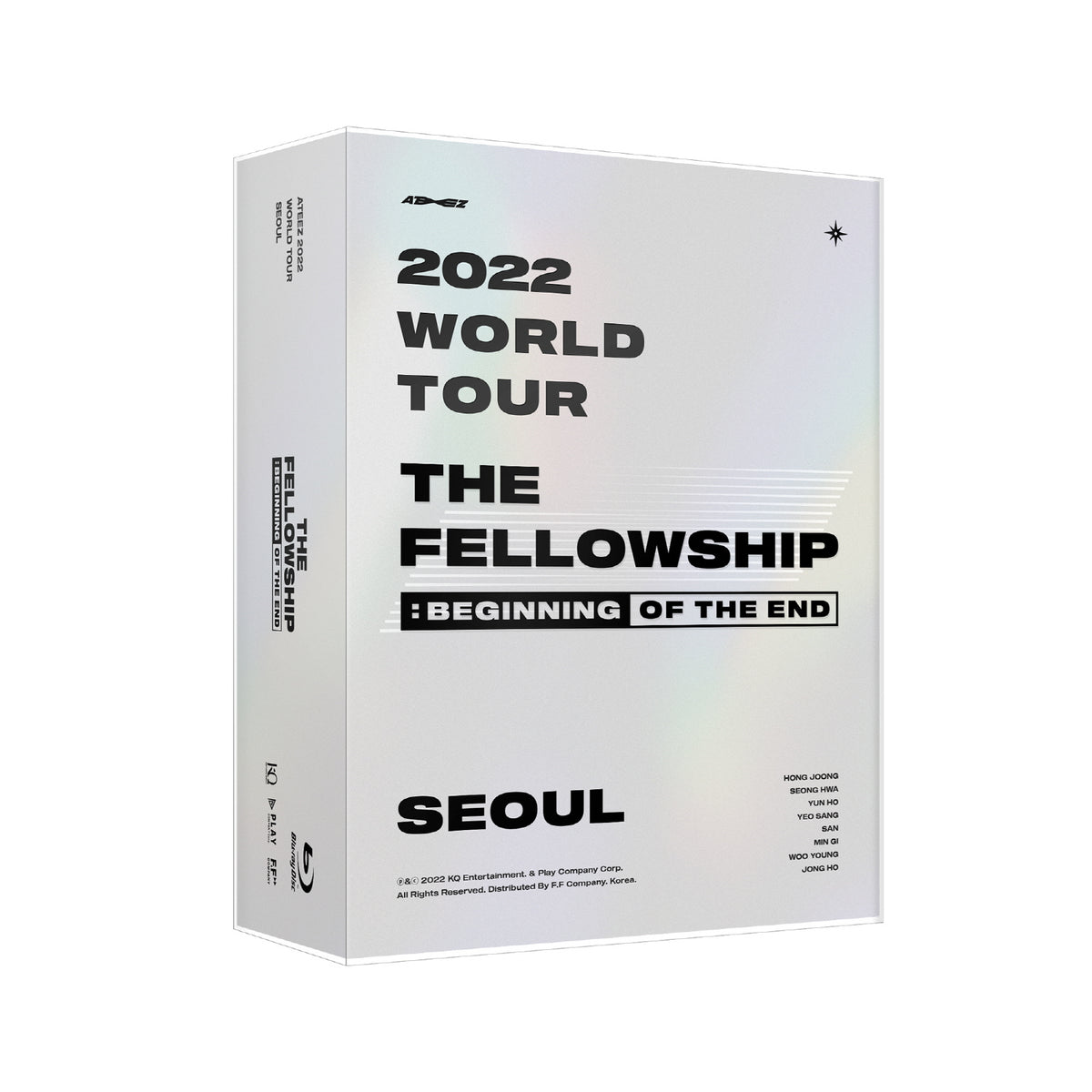 ATEEZ THE FELLOWSHIP : BEGINNING OF THE END SEOUL (BLU-RAY)