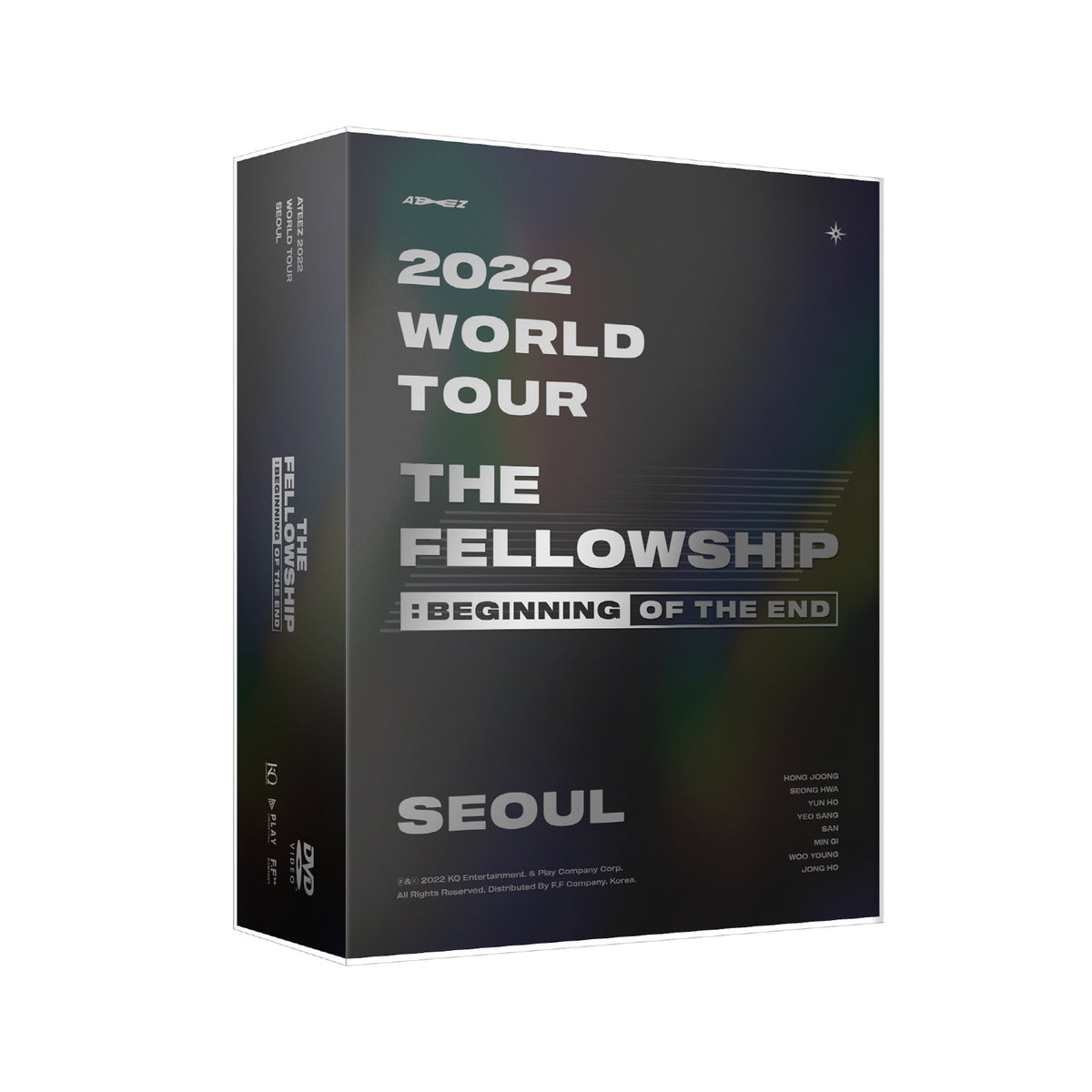 ATEEZ THE FELLOWSHIP : BEGINNING OF THE END SEOUL (DVD)