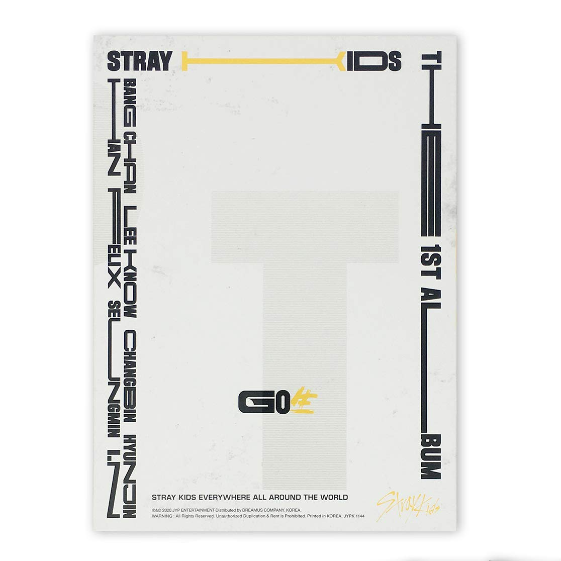 Stray Kids - GO 生 (GO LIVE) Estandar Álbum Original Kpop – Insa