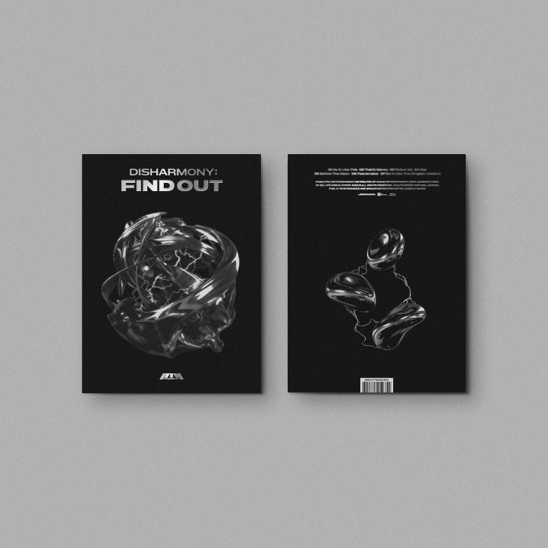 P1Harmony 3rd Mini Album [DISHARMONY : FIND OUT] CD+P.Book+P.Card+