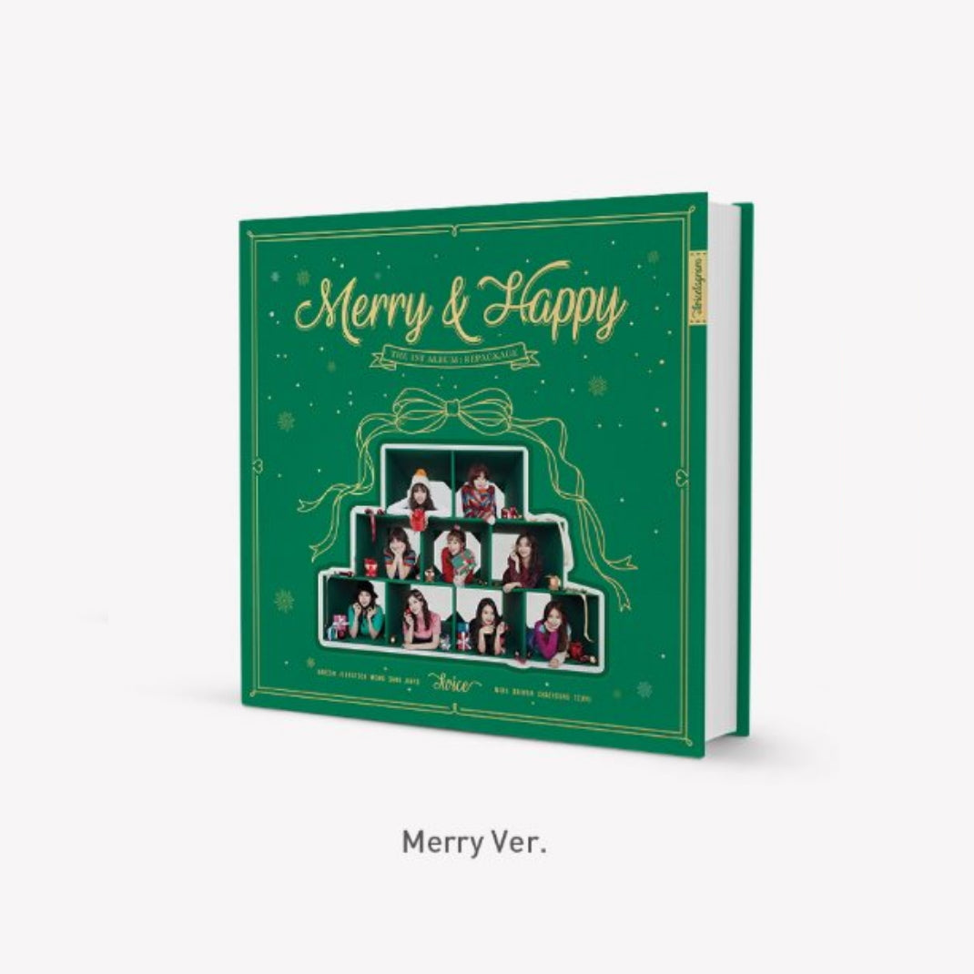 Merry & Happy (The 1st Album Repackage) - Twice - Disco