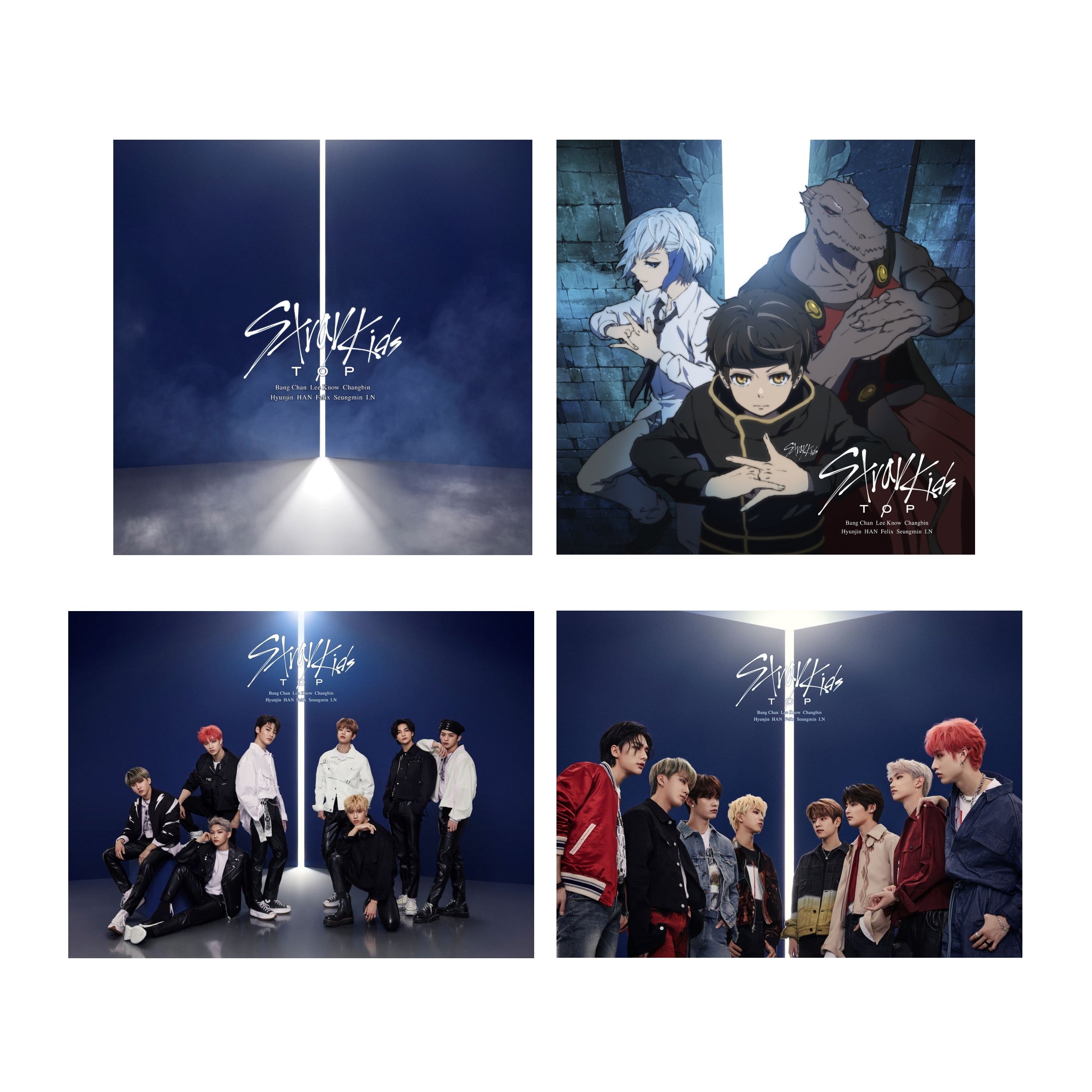 STRAY KIDS JAPAN 1ST SINGLE ALBUM - TOP (JAPANESE VER.)