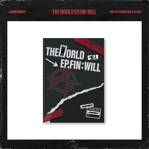 ATEEZ [THE WORLD EP.FIN : WILL] OFFICIAL MD - 06. POP-UP EXHIBITION MINI BOOK