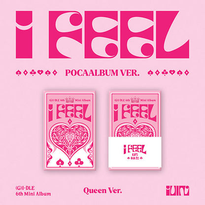 (G)I-DLE 6TH MINI ALBUM - I FEEL (POCAALBUM VER.)