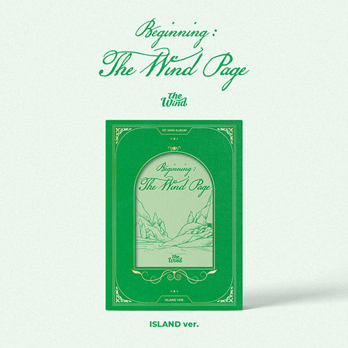 THE WIND 1ST MINI ALBUM - BEGINNING : THE WIND PAGE