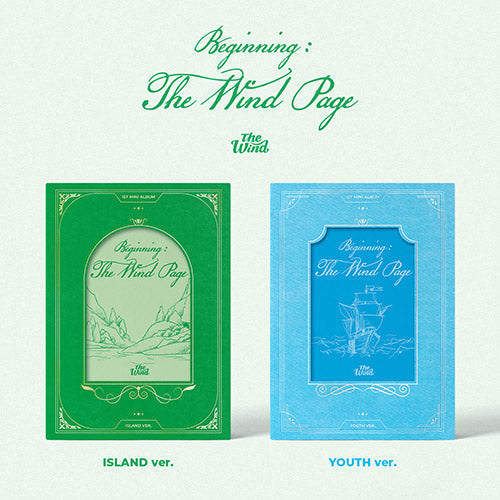 THE WIND 1ST MINI ALBUM - BEGINNING : THE WIND PAGE