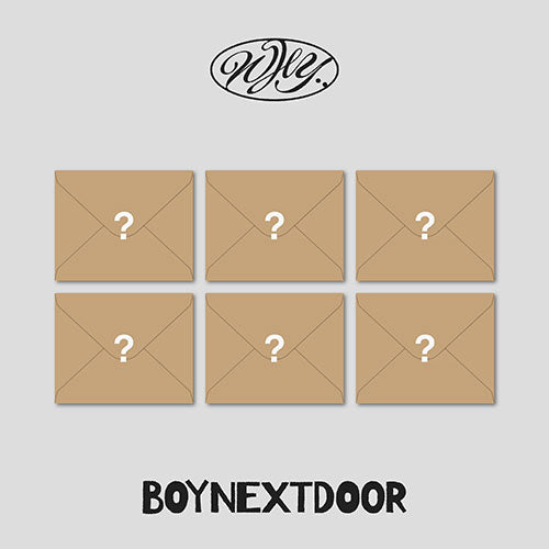 BOYNEXTDOOR 1ST EP ALBUM - WHY.. (LETTER VER.)