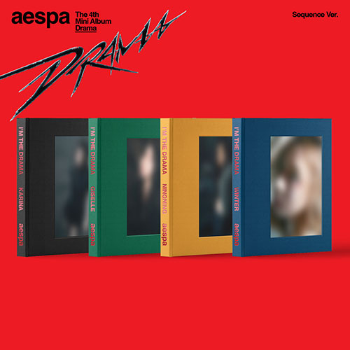 AESPA 4TH MINI ALBUM - DRAMA (SEQUENCE VER.)