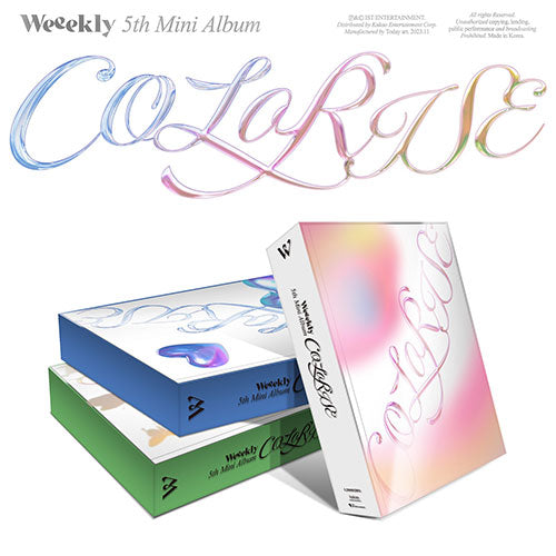 WEEEKLY 5TH MINI ALBUM - COLORISE