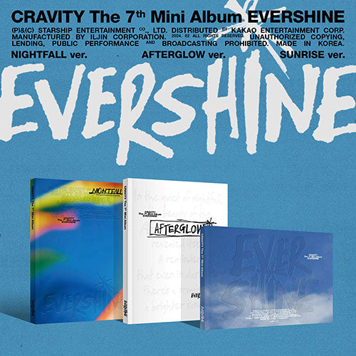 CRAVITY 7TH MINI ALBUM - EVERSHINE – SubK Shop