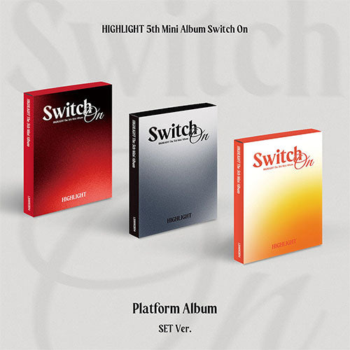 HIGHLIGHT 5TH MINI ALBUM - SWITCH ON (PLATFORM VER.)