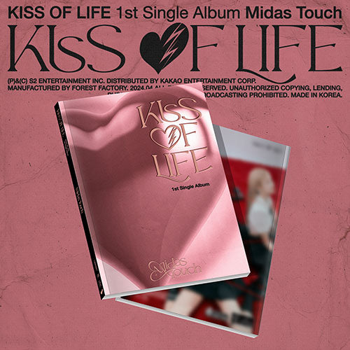 KISS OF LIFE 1ST SINGLE ALBUM - MIDAS TOUCH (PHOTOBOOK VER.)