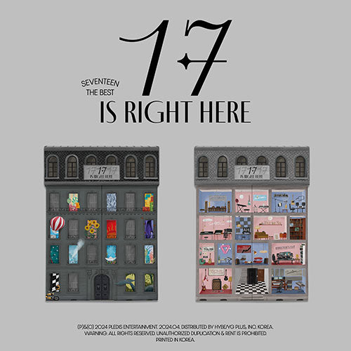 SEVENTEEN BEST MINI ALBUM - 17 IS RIGHT HERE + WITHMUU SPECIAL GIFT