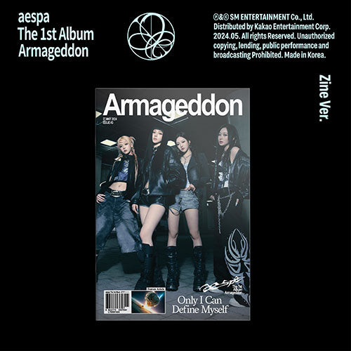 AESPA 1ST ALBUM - ARMAGEDDON (ZINE VER.)