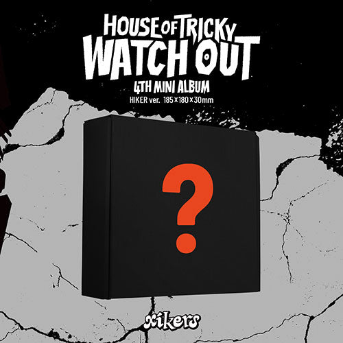 XIKERS 4TH MINI ALBUM - HOUSE OF TRICKY : WATCH OUT + APPLEMUSIC PHOTOCARD (PRE-ORDER)