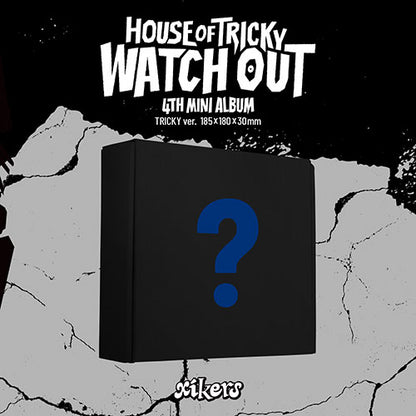 XIKERS 4TH MINI ALBUM - HOUSE OF TRICKY : WATCH OUT + APPLEMUSIC PHOTOCARD