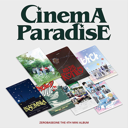 ZEROBASEONE 4TH MINI ALBUM - CINEMA PARADISE (ZEROSE VER.)