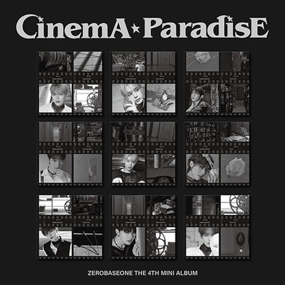 ZEROBASEONE 4TH MINI ALBUM - CINEMA PARADISE (ALL VER.) + WITHMUU PHOTOCARD (LD VER.)