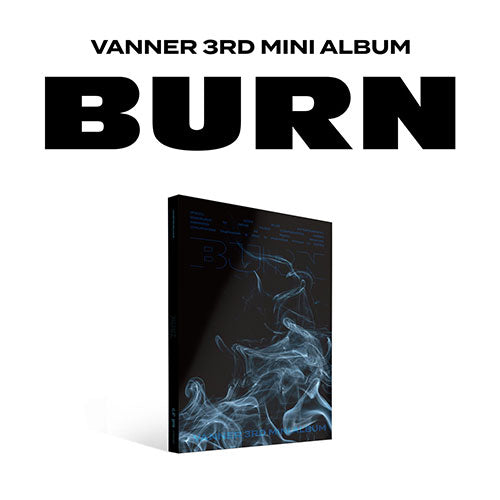 VANNER 3RD MINI ALBUM - BURN + APPLEMUSIC PHOTOCARD