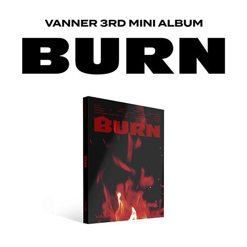 VANNER 3RD MINI ALBUM - BURN + APPLEMUSIC PHOTOCARD – SubK Shop