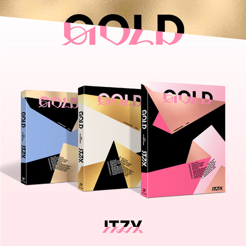 ITZY ALBUM - GOLD (STANDARD VER.) + MAKESTAR PHOTOCARD