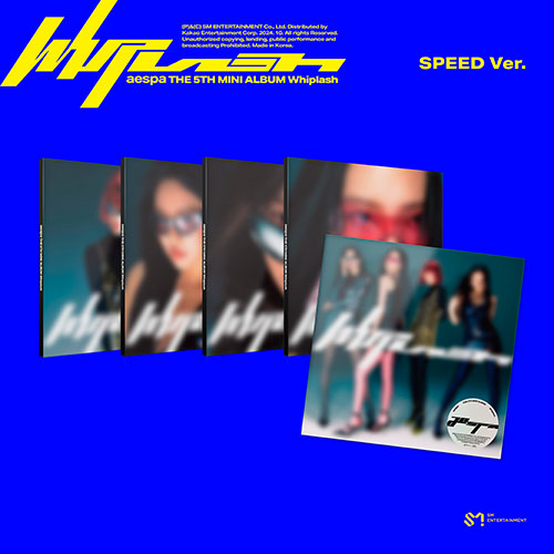 AESPA 5TH MINI ALBUM - WHIPLASH (SPEED VER.)