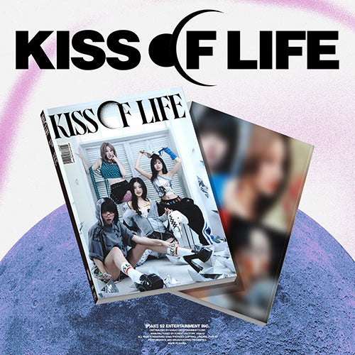 KISS OF LIFE 3RD MINI ALBUM - LOSE YOURSELF (MAGAZINE VER.) + WITHMUU PHOTOCARD (LD VER.) (PRE-ORDER)