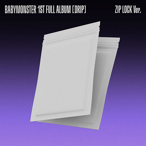 BABYMONSTER 1ST ALBUM - DRIP (BINDER & ZIP LOCK VER.) + YG SELECT PHOTOCARD