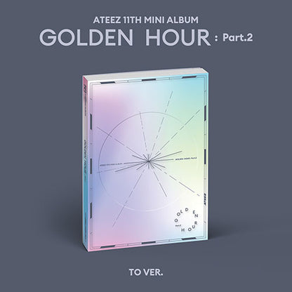 ATEEZ 11TH MINI ALBUM - GOLDEN HOUR : PART.2 (KOREA VER.) + APPLEMUSIC PHOTOCARD (PRE-ORDER)