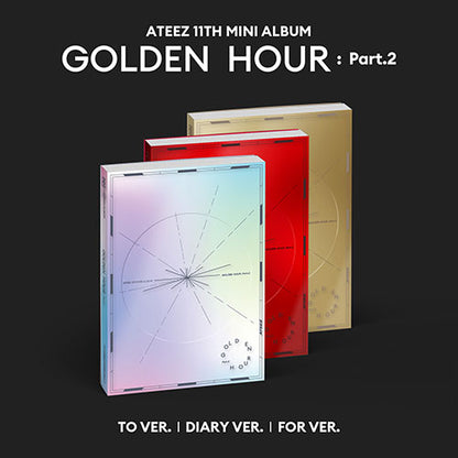 ATEEZ 11TH MINI ALBUM - GOLDEN HOUR : PART.2 (KOREA VER.)