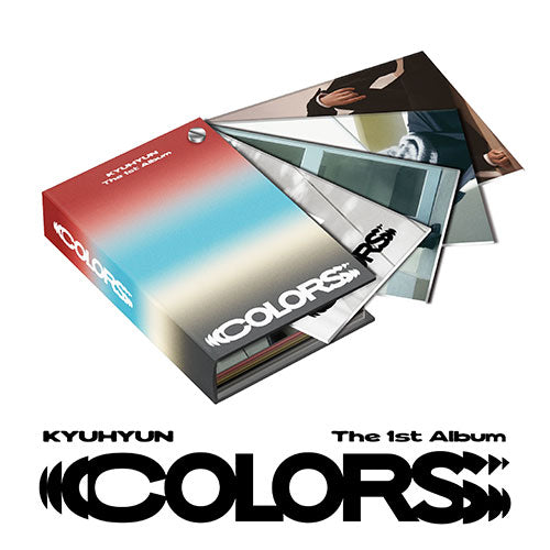 KYUHYUN 1ST ALBUM - COLORS (COLOR SWATCH BOOK VER.)