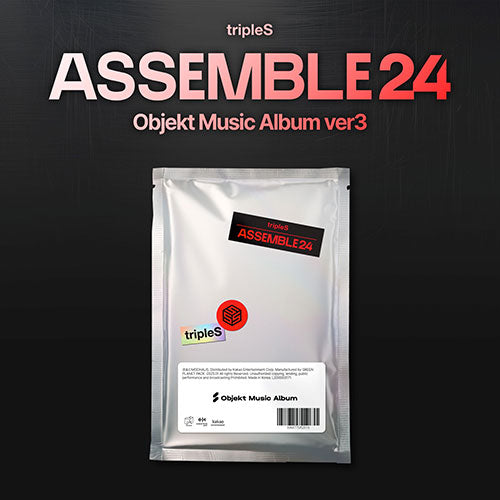 TRIPLES 1ST ALBUM - ASSEMBLE24 (OBJEKT MUSIC ALBUM VER3)