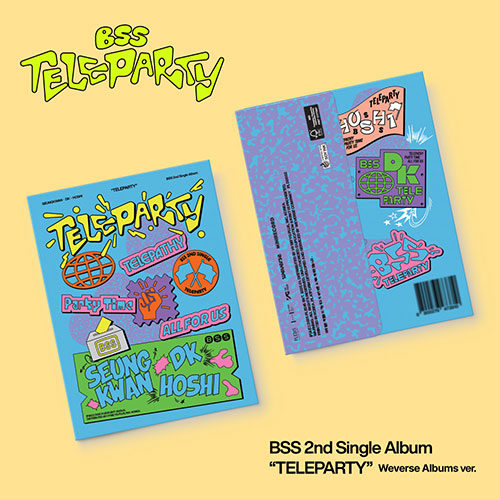 BSS (SEVENTEEN) 2ND SINGLE ALBUM - TELEPARTY (WEVERSE ALBUMS VER.)