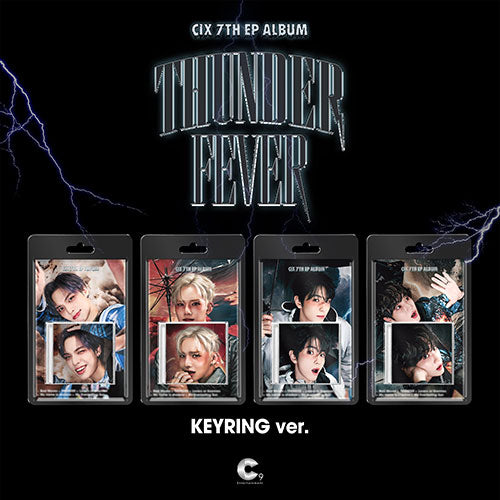 CIX 7TH EP ALBUM - THUNDER FEVER (KEYRING ALBUM) (PRE-ORDER)