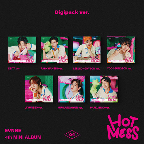 EVNNE 4TH MINI ALBUM - HOT MESS (DIGIPACK VER.)