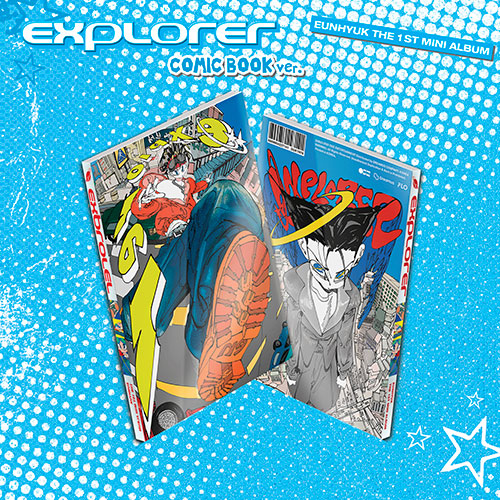 EUNHYUK 1ST MINI ALBUM - EXPLORER (COMIC BOOK VER.) + APPLEMUSIC PHOTOCARD (PRE-ORDER)