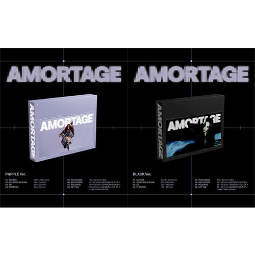 JISOO MINI ALBUM - AMORTAGE (EXCLUSIVE EDITION)