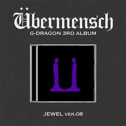 G-DRAGON 3RD ALBUM - ÜBERMENSCH (JEWEL VER.) + WITHMUU SPECIAL GIFT