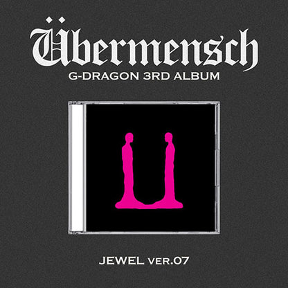 G-DRAGON 3RD ALBUM - ÜBERMENSCH (JEWEL VER.) + WITHMUU SPECIAL GIFT