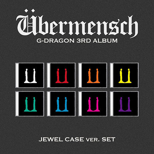 G-DRAGON 3RD ALBUM - ÜBERMENSCH (JEWEL VER.) + WITHMUU SPECIAL GIFT