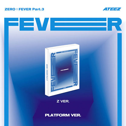 ATEEZ 7TH MINI ALBUM - ZERO : FEVER PART.3 (PLATFORM VER.) + WITHMUU PHOTOCARD